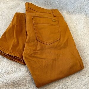 Zanadi Mustard colored skinny pants NWOT